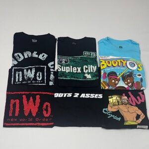 Bundle / Lot Men’s Wrestling Shirts Medium Large & XXL